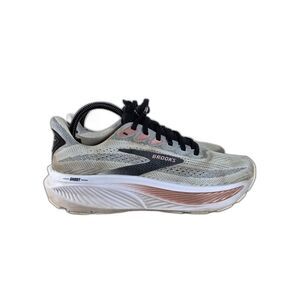 Brooks Ghost 17 Women’s Size 8 B White Black Rose Gold Running Shoes